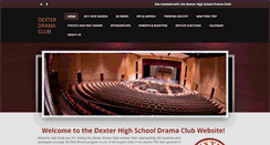 Desktop Screenshot of dexterdrama.org